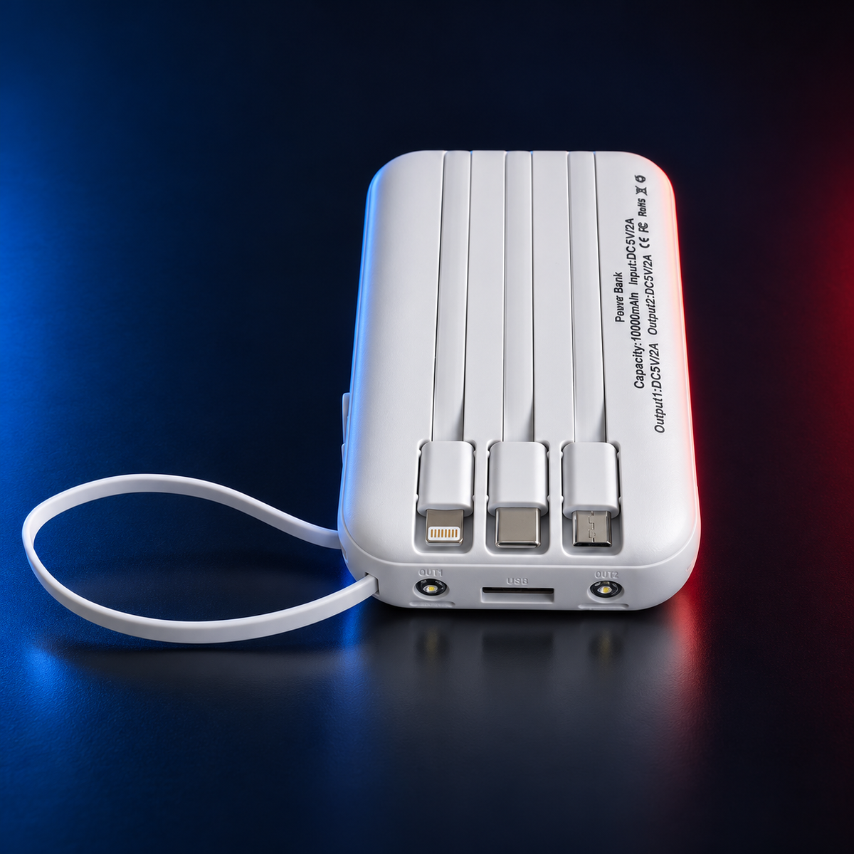 Cargador portátil con panel solar - Solar Energy 10.000 mAh