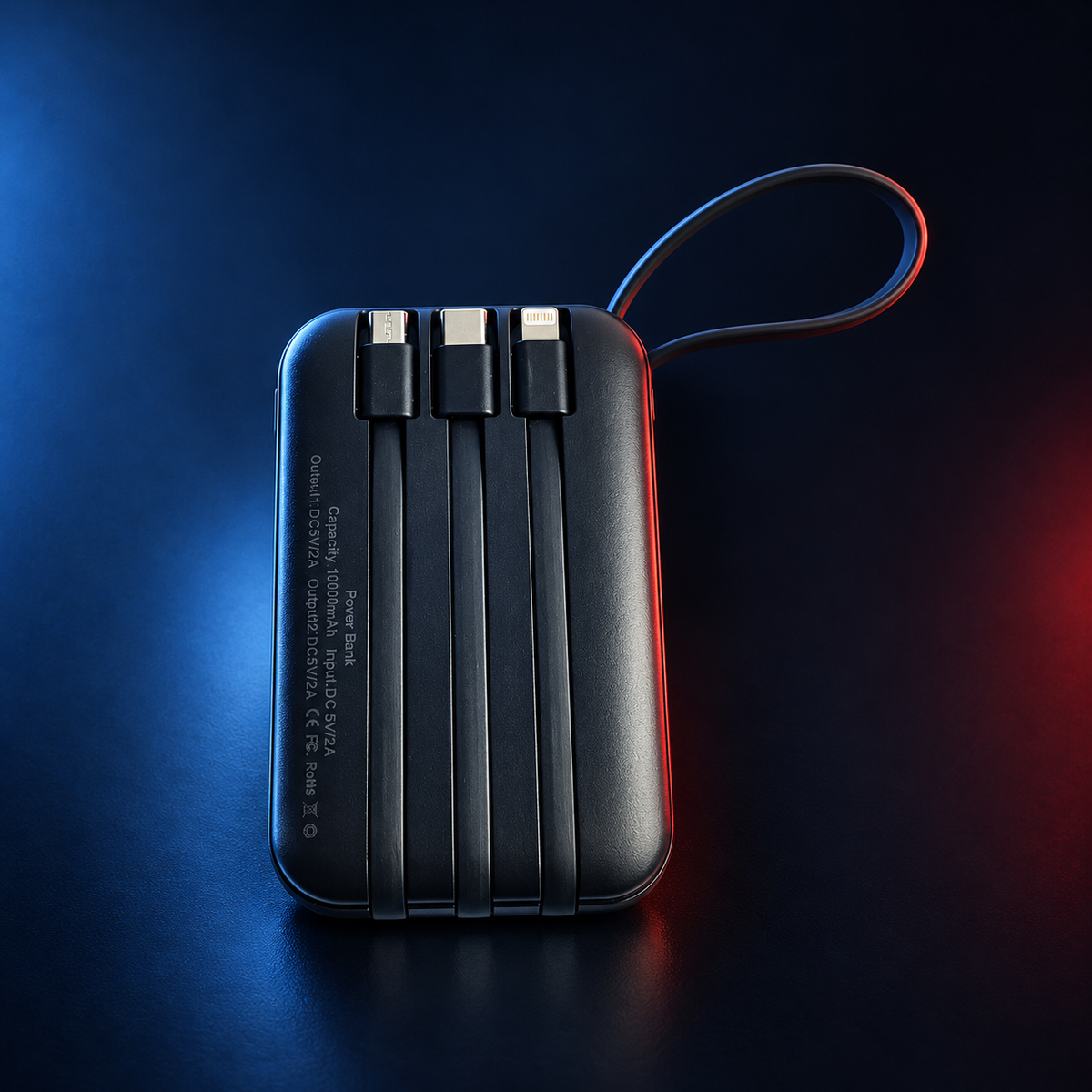 Cargador portátil con panel solar - Solar Energy 10.000 mAh