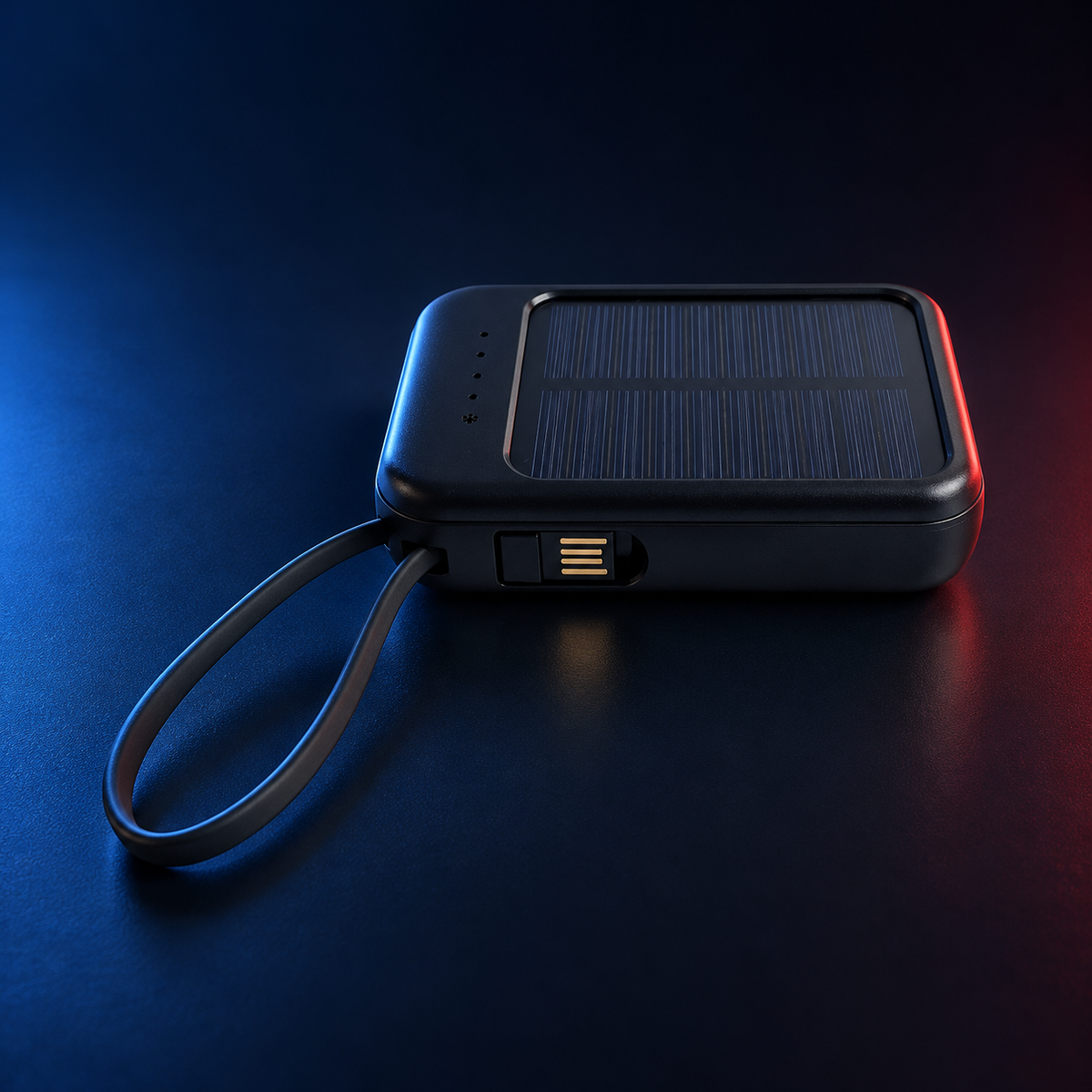 Cargador portátil con panel solar - Solar Energy 10.000 mAh